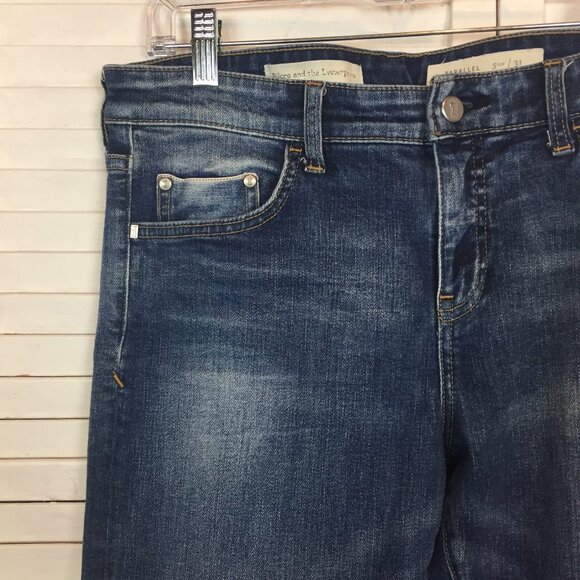 Pilcro and the Letterpress Jeans Parallel Size 31 Straight Stretch - Picture 4 of 7